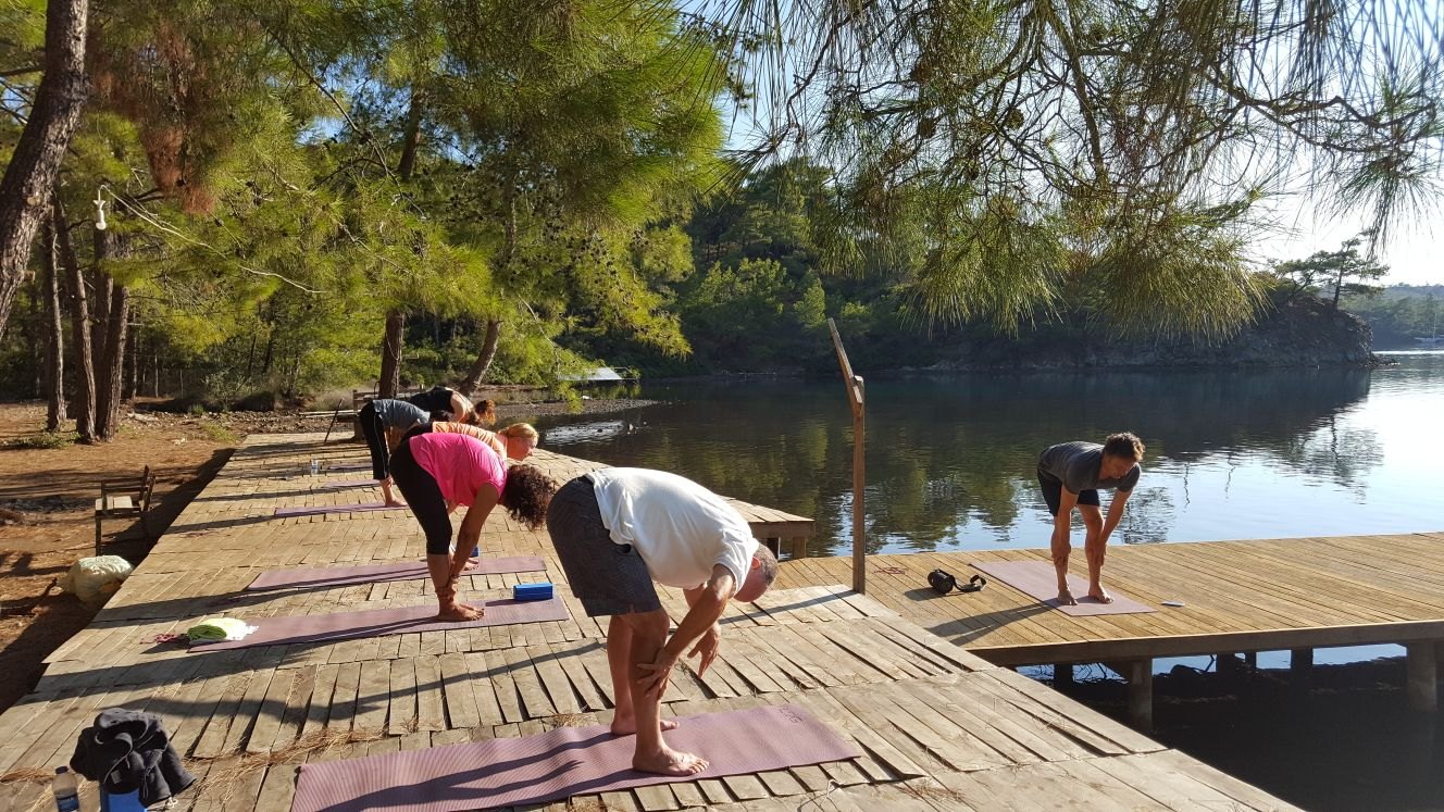 Yogacruise Griekenland stijgerles