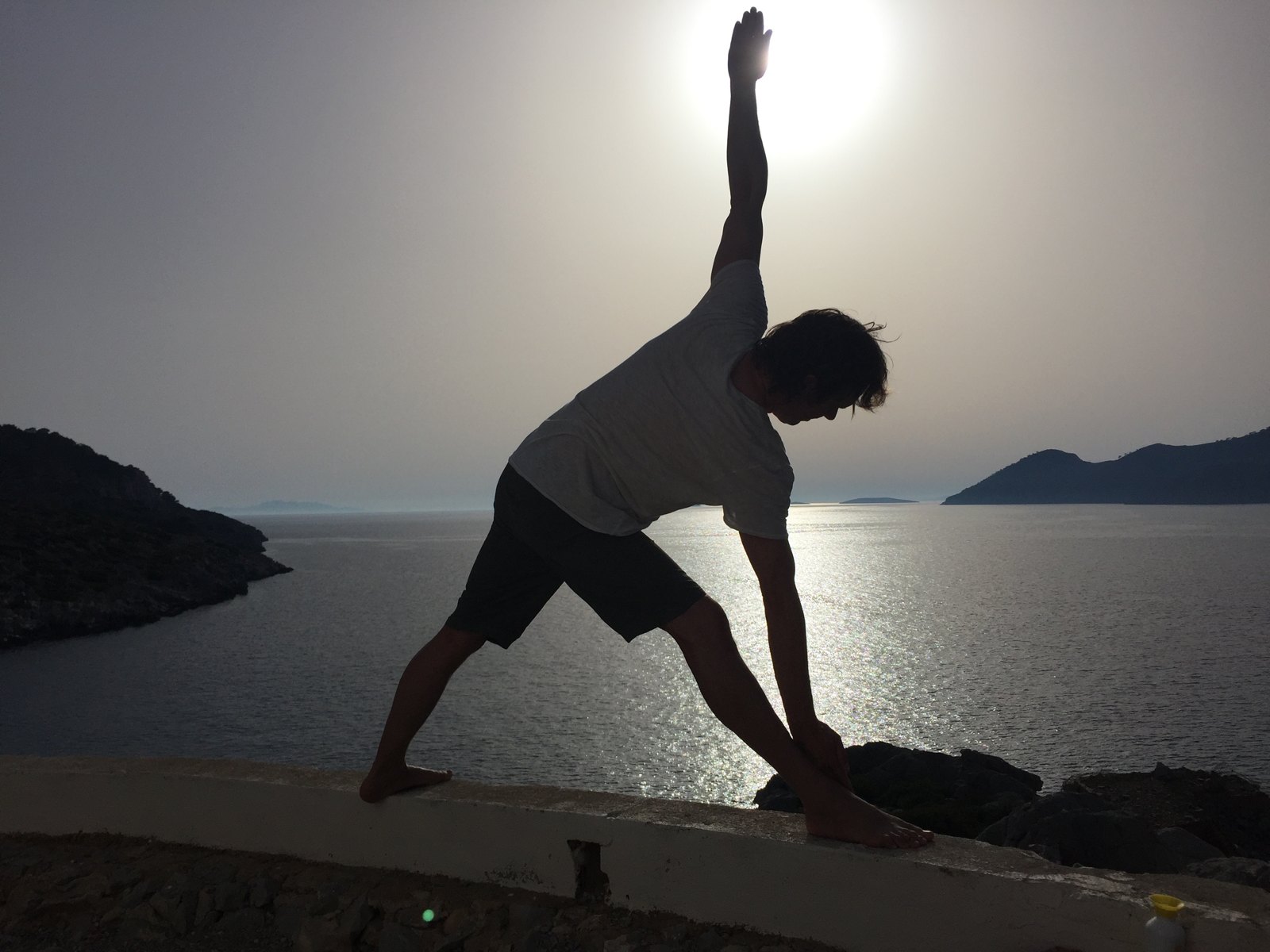 Yoga houding
